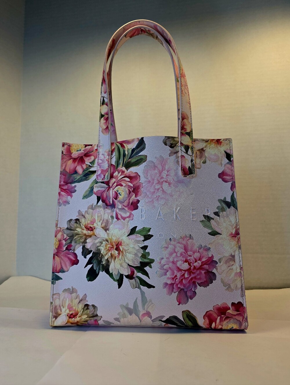 Gorgeous Floral Tote In Pinks And Green By Ted Baker NWT